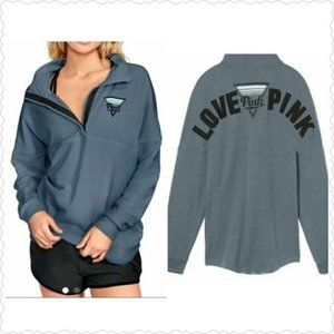 Victoria's Secret Pink Pullover Quarter Snap XS